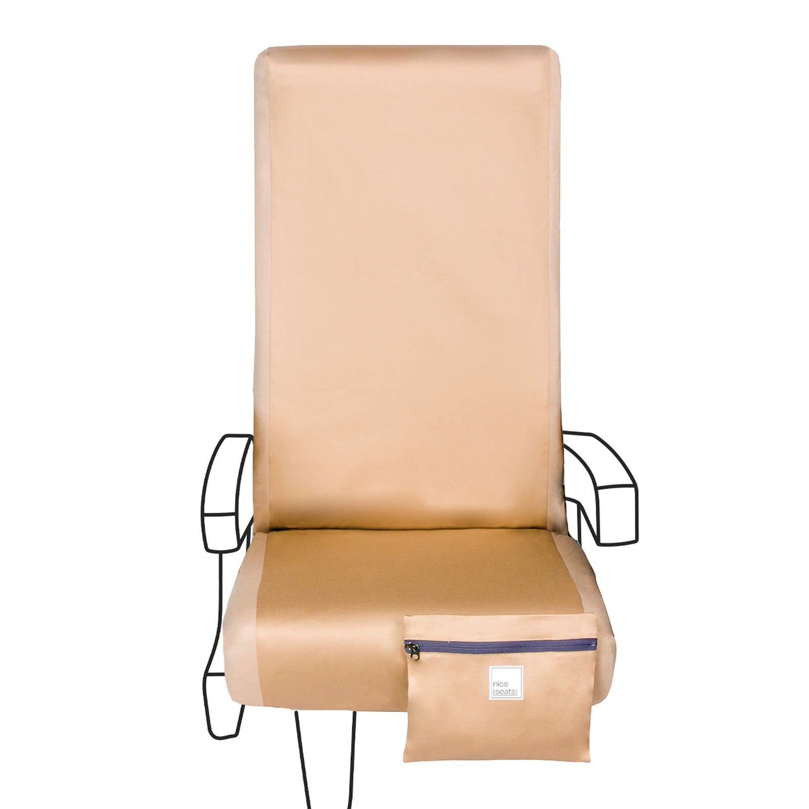 Champagne Seat Cover