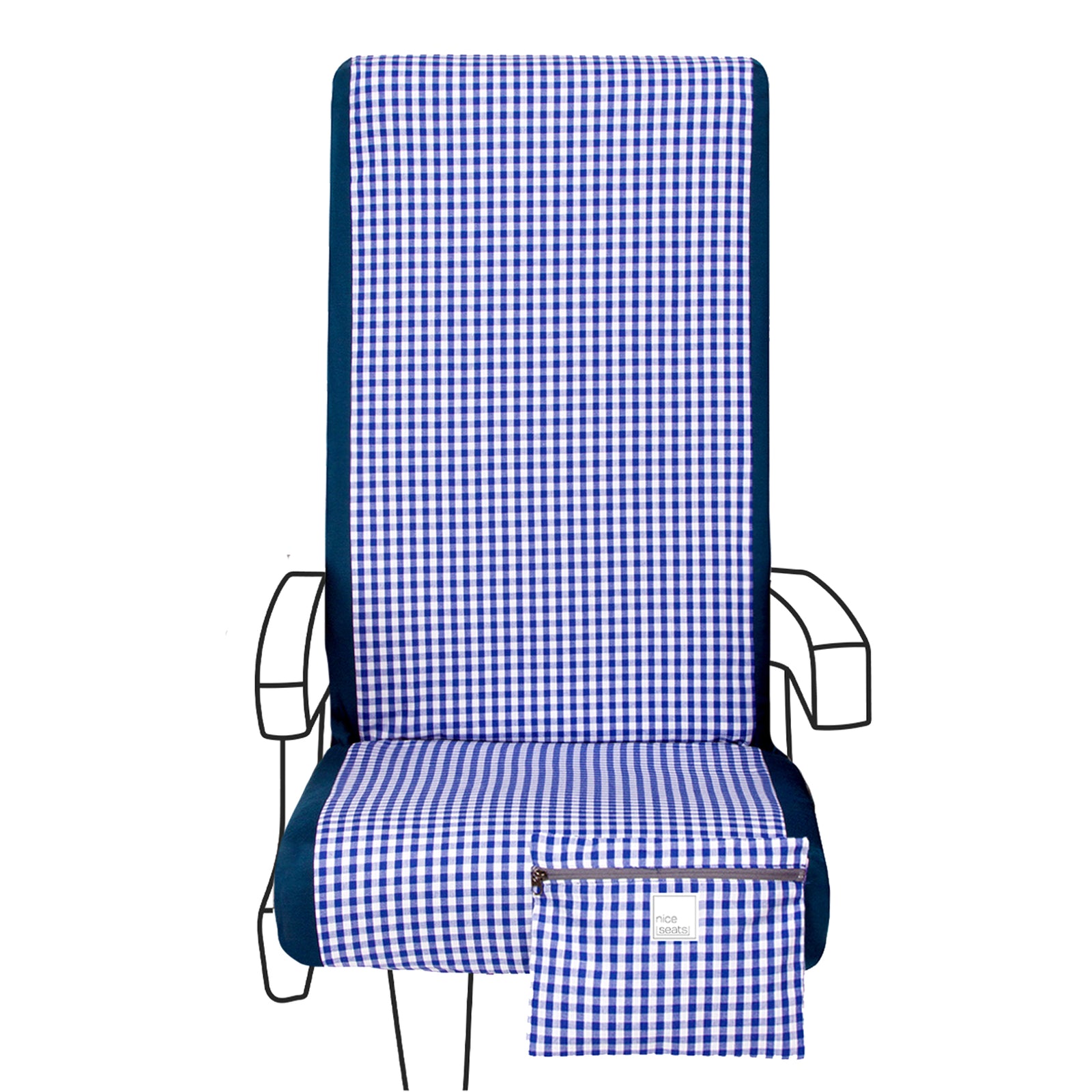 Check me Out Airplane Seat Cover